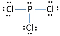 PCl3 lewis structure